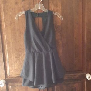 New Forrest green romper dress